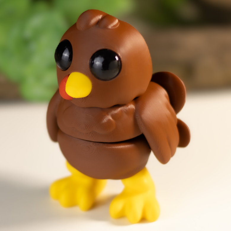 Tiny Turkey Flexi Toy