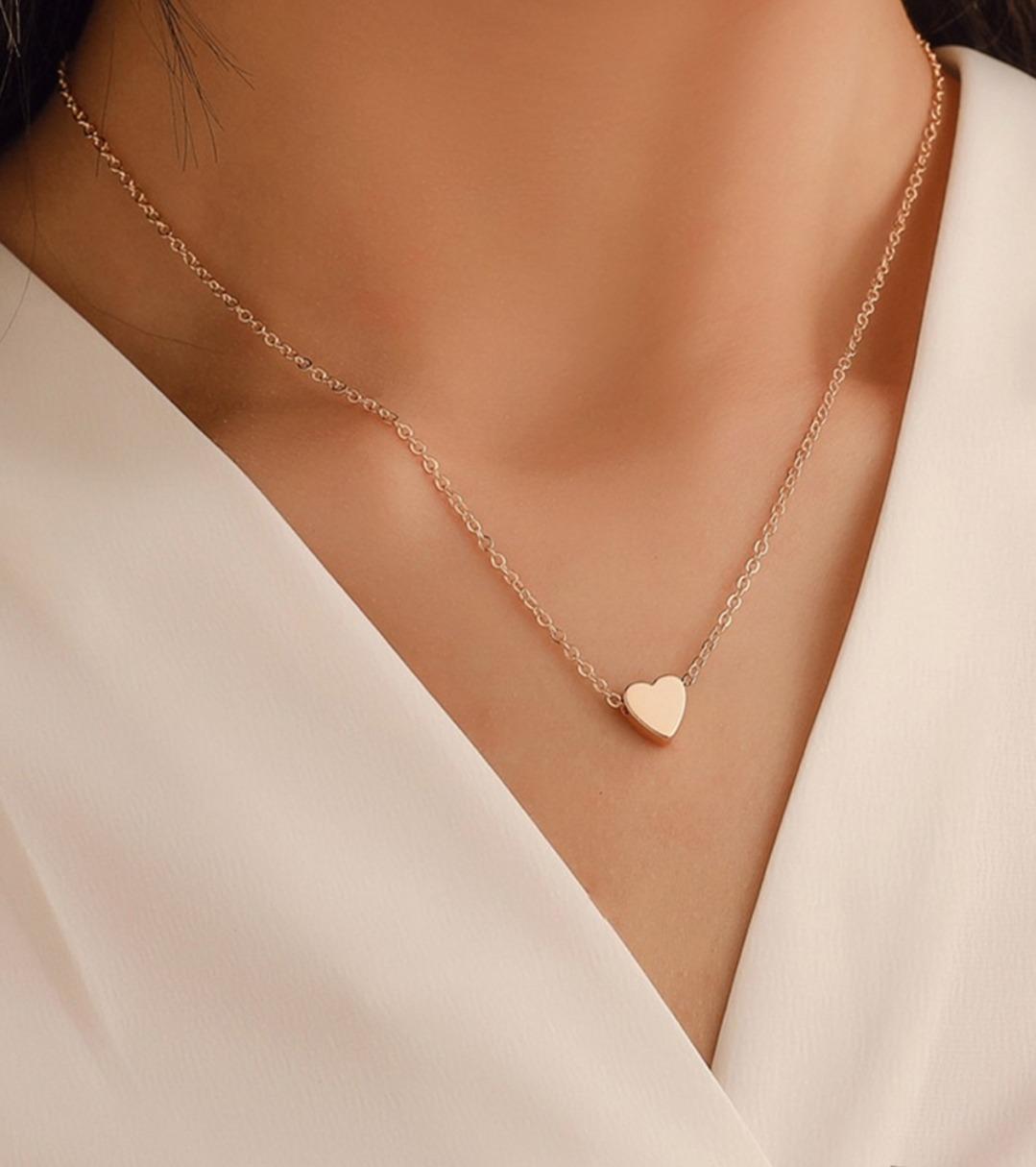 Heart Pendant Necklace/Chain for Women & Girls  -95%